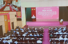 Hội nghị thông báo kết quả Hội nghị lần thứ chín Ban Chấp hành  Trung ương (khóa XIII) và quán triệt, triển khai các văn bản mới  của Trung ương, của tỉnh Bắc Kạn