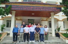 Đại diện Công ty Kanematsu Việt Nam và Chi nhánh Ngân hàng Aozora tại Việt Nam có chuyến thăm và làm việc tại Ban Quản lý các Khu công nghiệp