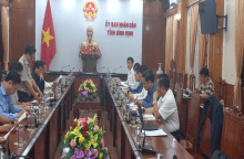                                        Đoàn công tác UBND tỉnh Bắc Kạn làm việc với Lãnh đạo UBND tỉnh Bình Định