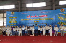Ban Quản lý các Khu công nghiệp phối hợp với Liên đoàn Lao động tỉnh tổ chức thành công Lễ phát động tháng Công nhân, tháng hành động về An toàn vệ sinh lao động năm 2025