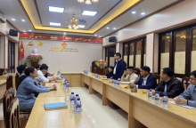 Đoàn công tác Quản lý các khu công nghiệp tỉnh Bắc Kạn xúc tiến đầu tư tại tỉnh Ninh Bình 
