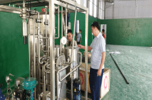 Lãnh đạo Ban Quản lý các khu công nghiệp kiểm tra đôn đốc thi công, nắm tình hình sản xuất kinh doanh một số dự án trong Khu công nghiệp Thanh Bình